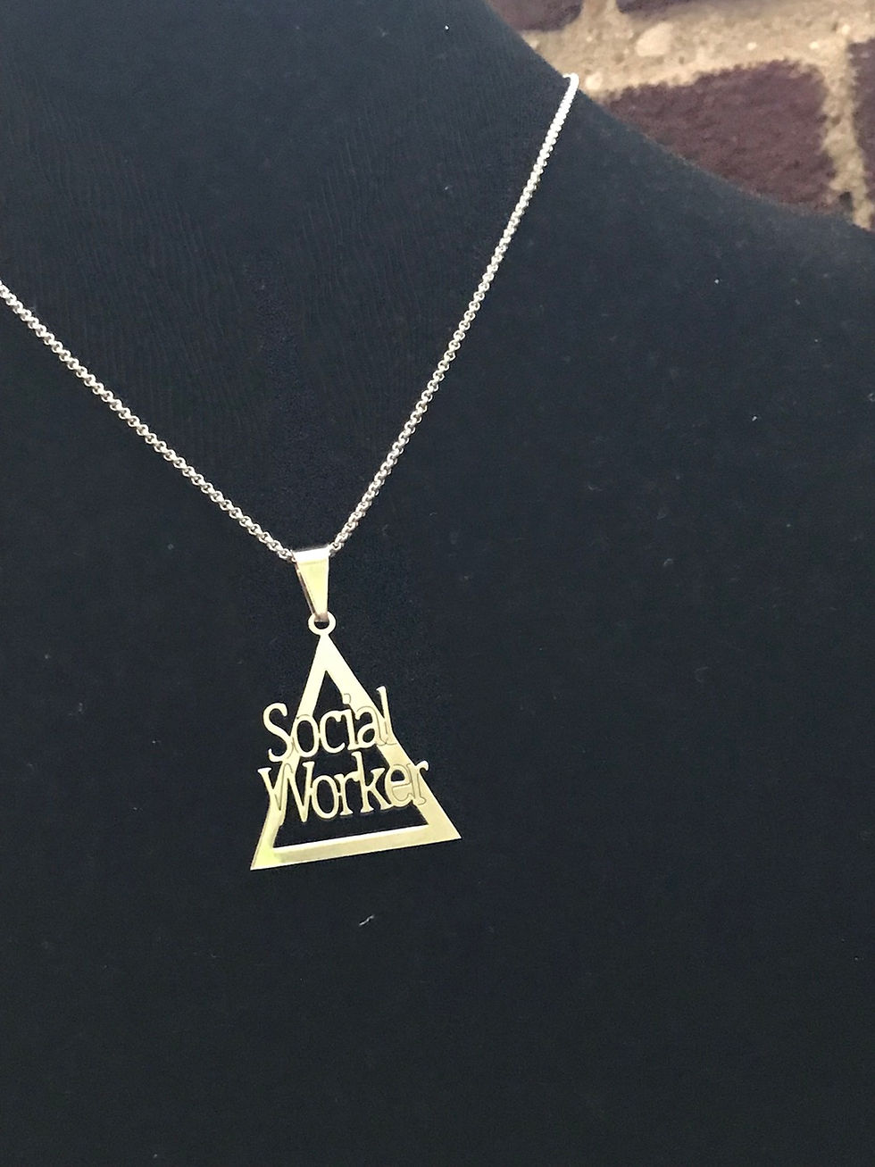 Thumbnail: Delta Social Worker Silver Stainless Steel