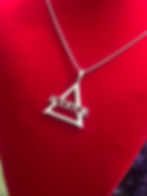 Thumbnail: Delta Auditor Silver Stainless Pendant-Necklace 