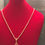Thumbnail: Delta GOLD 1” - Stainless Steel Pendant-Necklace!