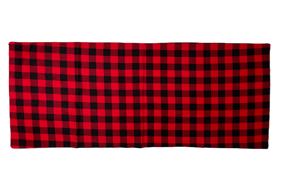 Red and black buffalo plaid flannel
