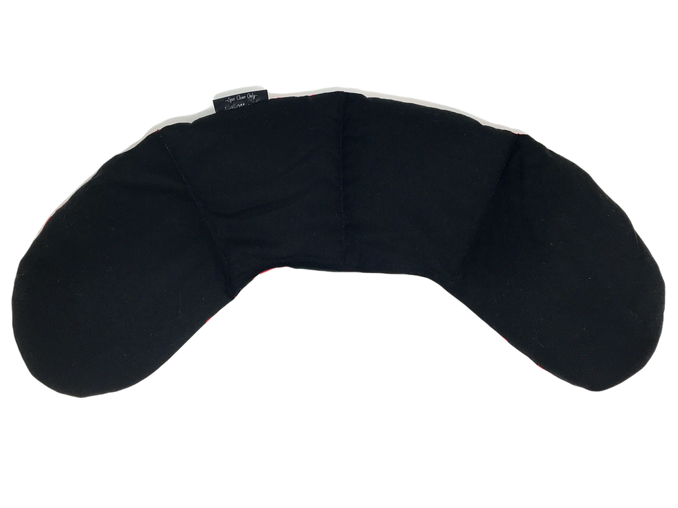Thumbnail: Penguins Cotton Flat Pad: Comfortable, crescent-shaped soothing pad