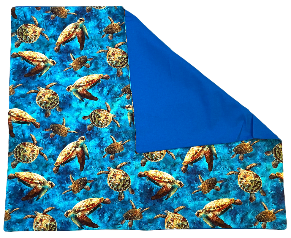 Sea turtles cotton pad
