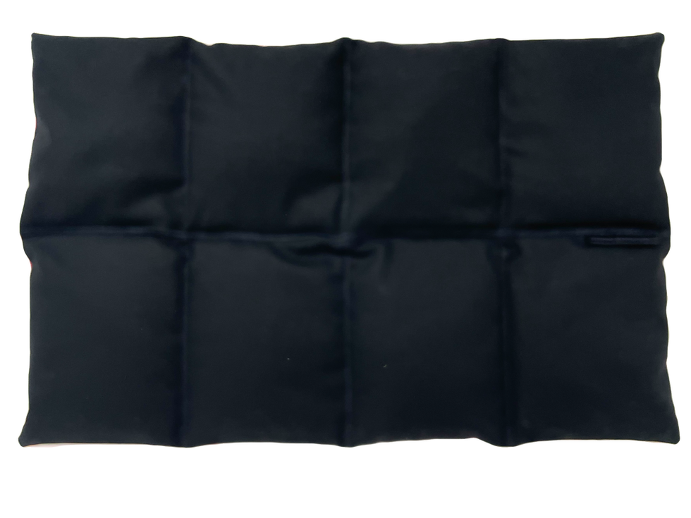 Thumbnail: Black cotton flat pad