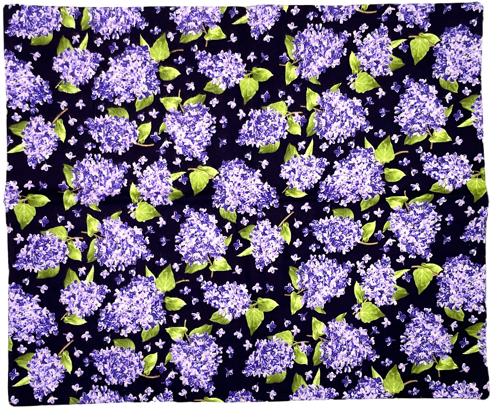 Purple lilac floral pattern background