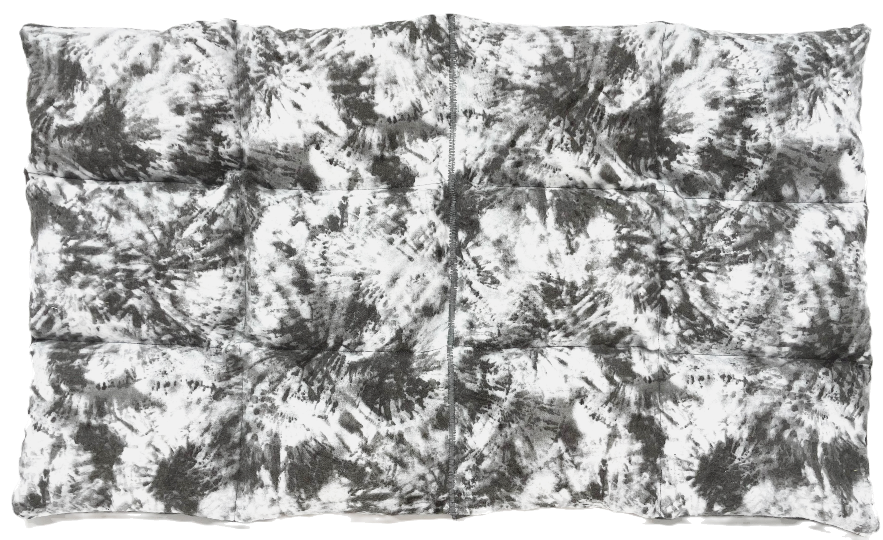 Abstract art pattern resembling Gray Cloud - Large Flannel Flat Pad design.