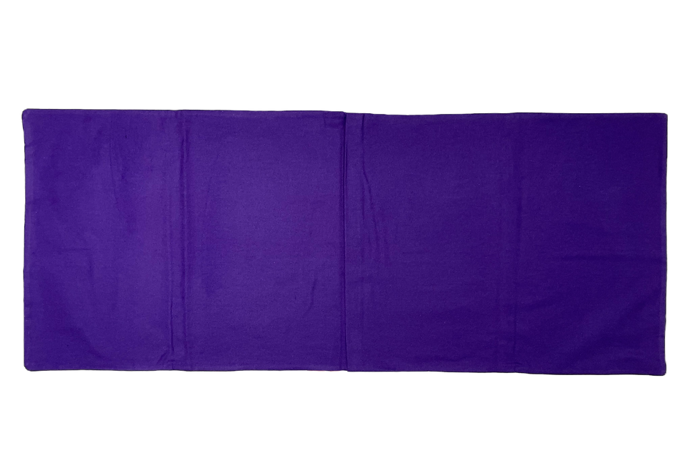 Thumbnail: Purple cotton flat pad