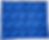 Blue floral cotton fabric