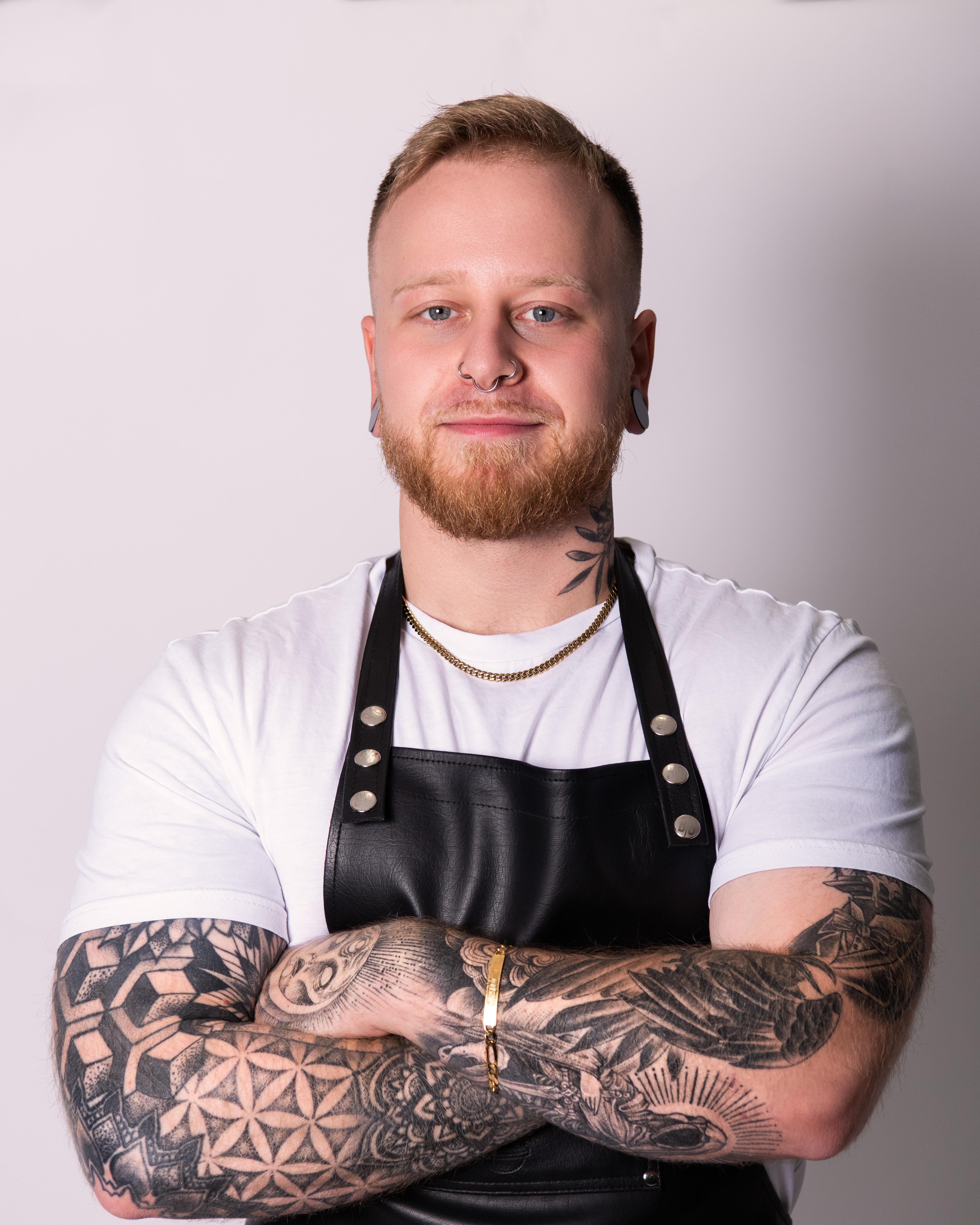 Joe DiPalma, barber at Blur