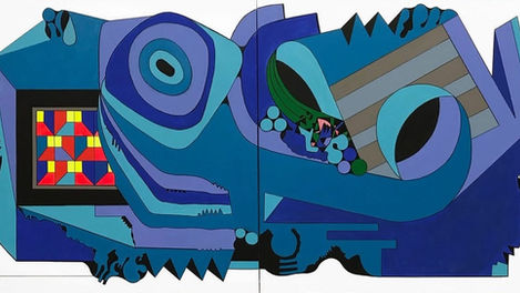 LyleO. Reitzel Gallery presenta “Luis Cruz Azaceta: Personal Velocityinthe Age of Covid."