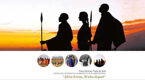 "AFRICA SERENA 30 ANOS DESPUES", por Clara Martinez Thedy |  Exhibición fotográfica y pues