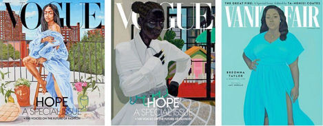 Para las revistas brillantes, el arte negro, ahora importa
