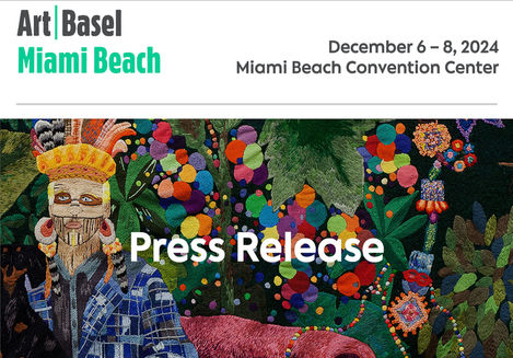 Art Basel Miami Beach revela más detalles de su próxima edición, incluidos nuevos colaboradores, conceptos de exhibición y propuestas excepcionales en todos los sectores de la feria.