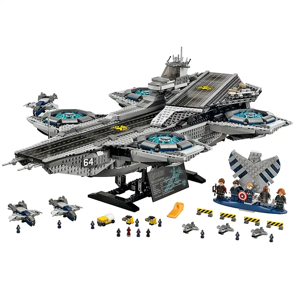 Thumbnail: Avengers - The SHIELD Helicarrier - 2996 Pieces