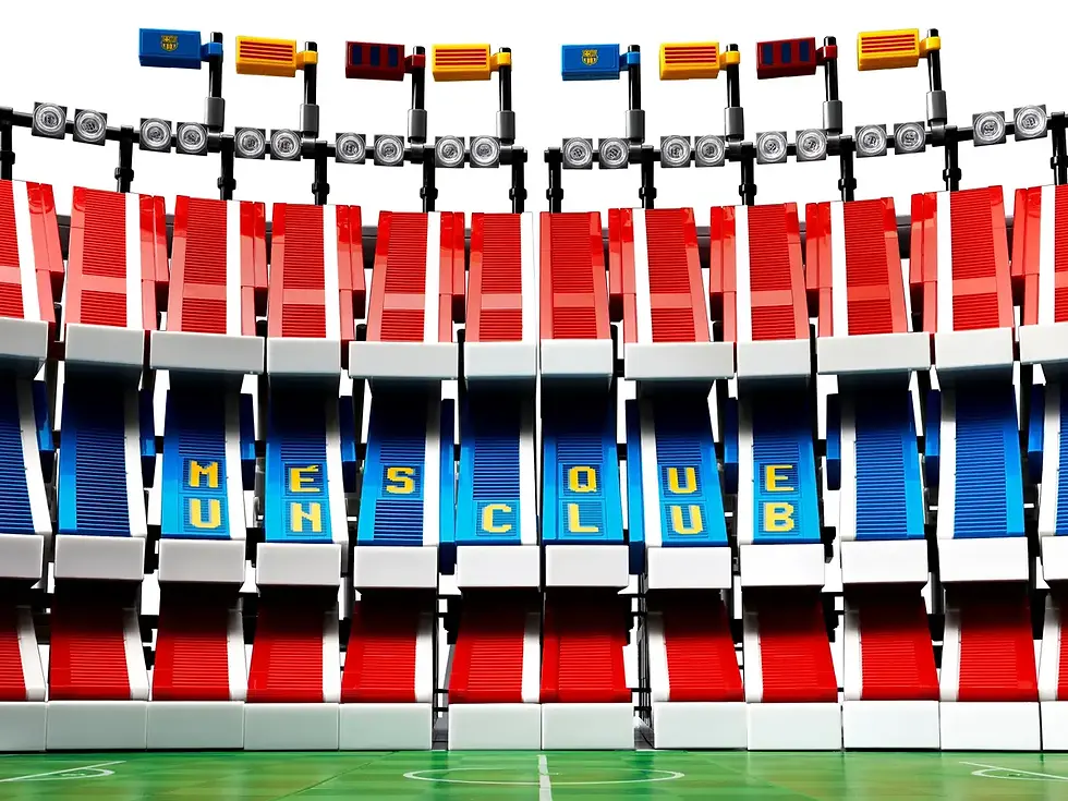 Thumbnail: FC Barcelona's Camp Nou - 5509 Pieces (10284)