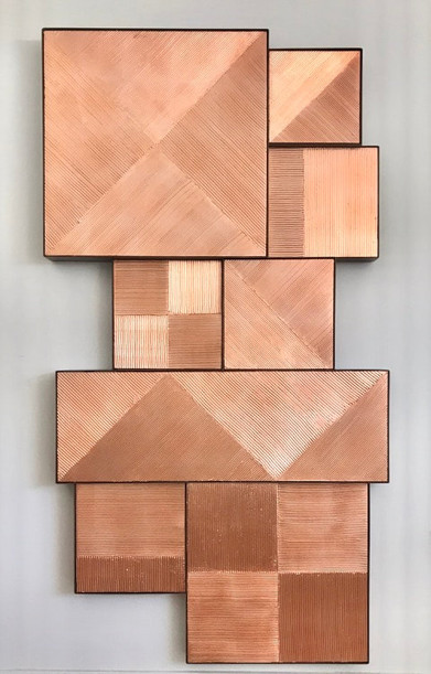 Mid Century Inspired Sculptural Piece