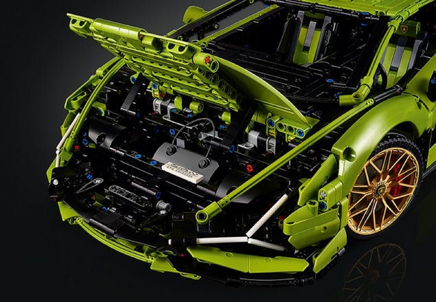 Thumbnail: Lamborghini Sian FKP 37 - 3696 Pieces (42115)