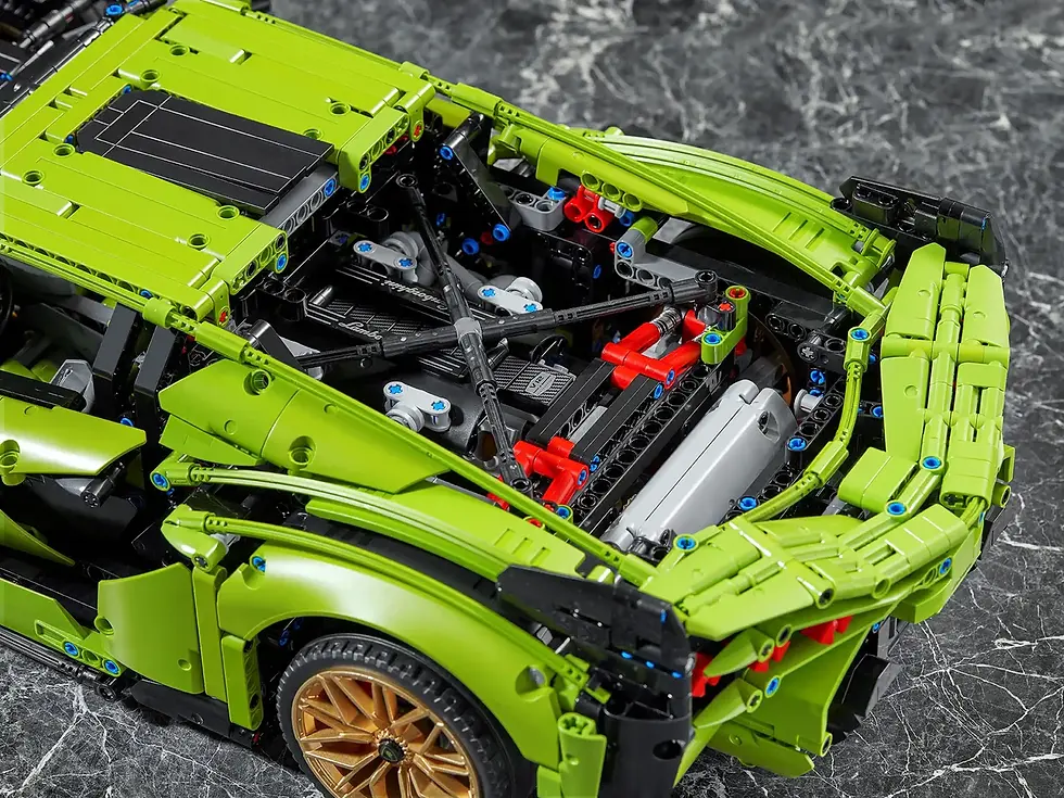 Thumbnail: Lamborghini Sian FKP 37 - 3696 Pieces (42115)