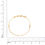 Thumbnail: 14 karat yellow gold link bangle