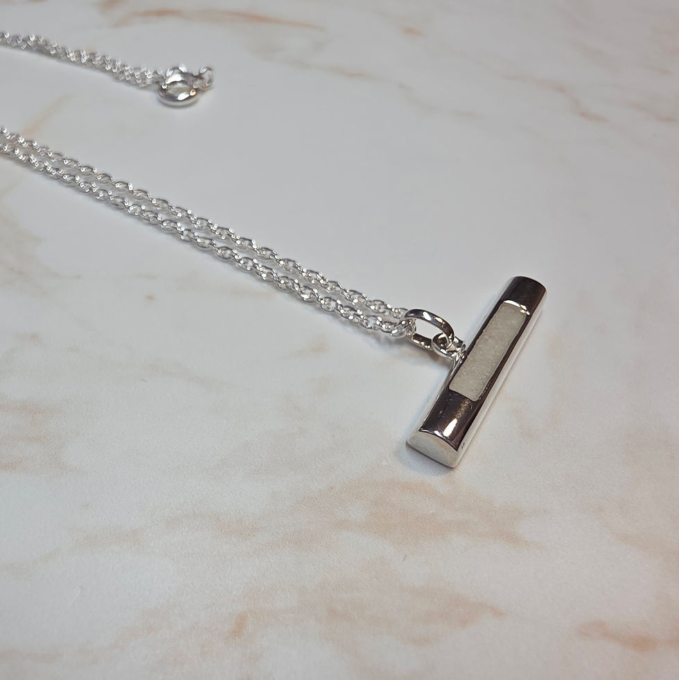 Thumbnail: T-Bar Breastmilk Pendant