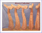 carved mahogany newel post