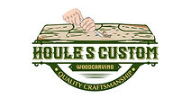 Houles custom woodcarving logo