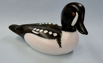 carved Barrows goldeneye