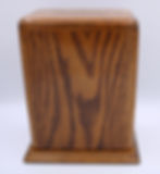 Прев'ю: Poppy in cross cremation urn back