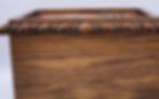 Прев'ю: Avienna carved praying hands cremation urn top edge