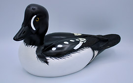 Barrows golden eye duck decoy