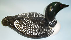 Large Loon woodcarving