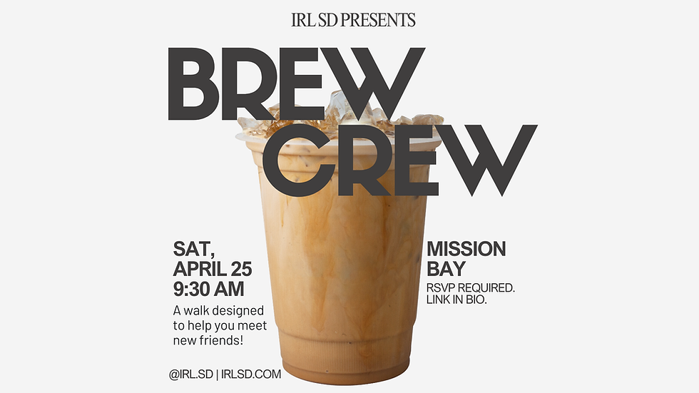 Brew Crew San Diego - April