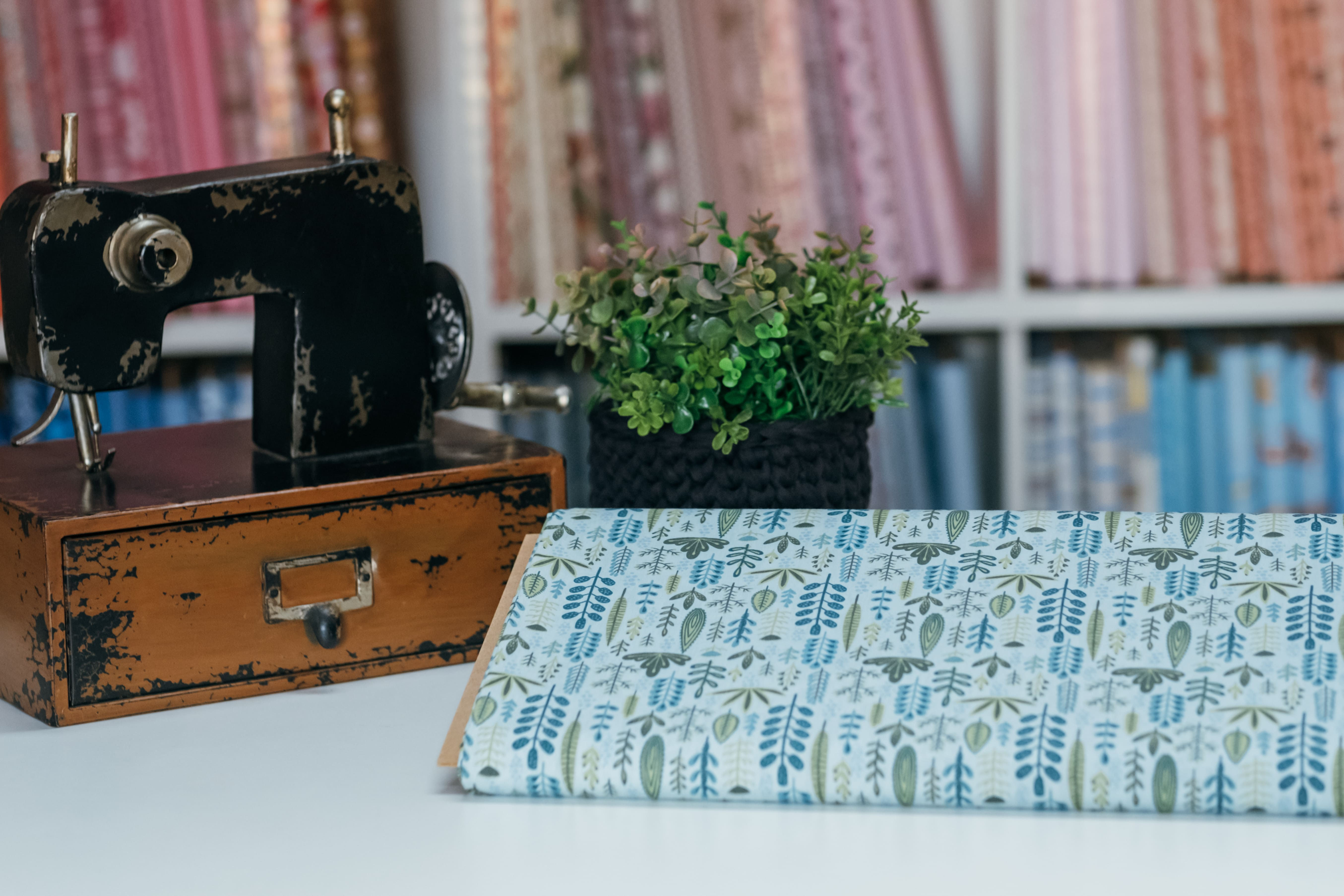 Tricoline estampado coleção Amazônia