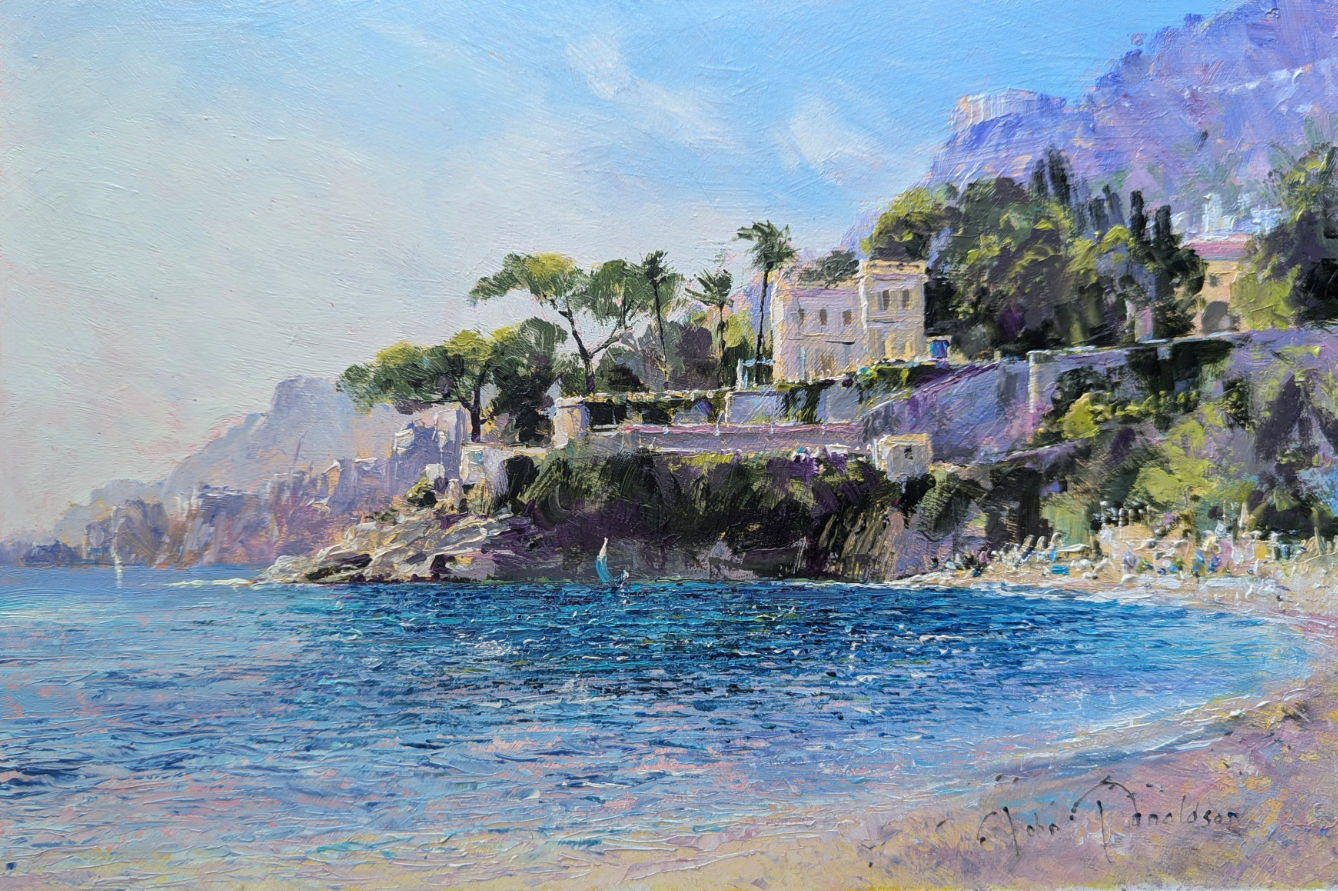 RIVIERA SUMMER Oil Painting