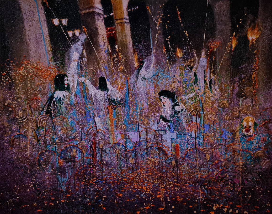 CARNAVAL Abstract Painting