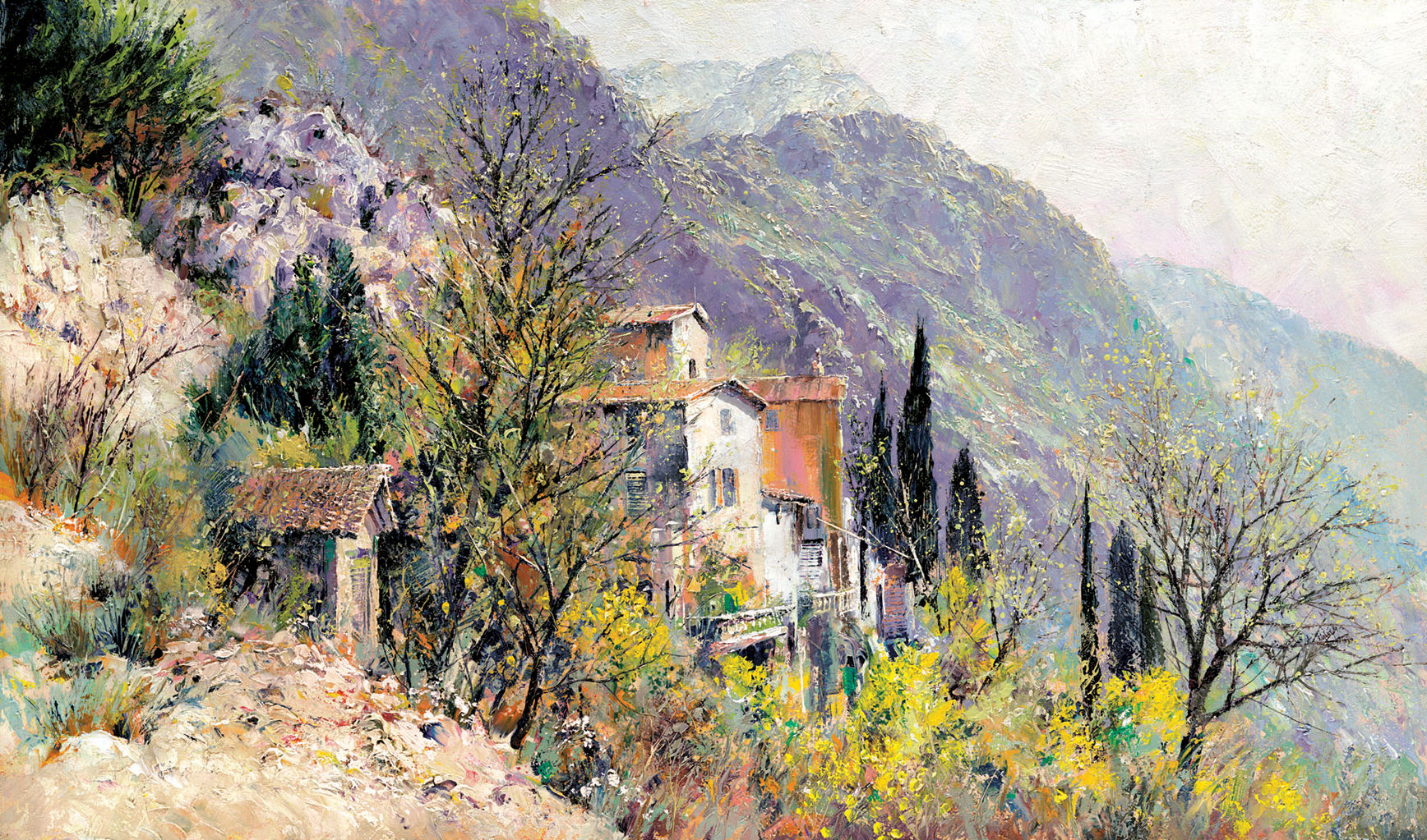 HIGH CORNICHE Giclee Print