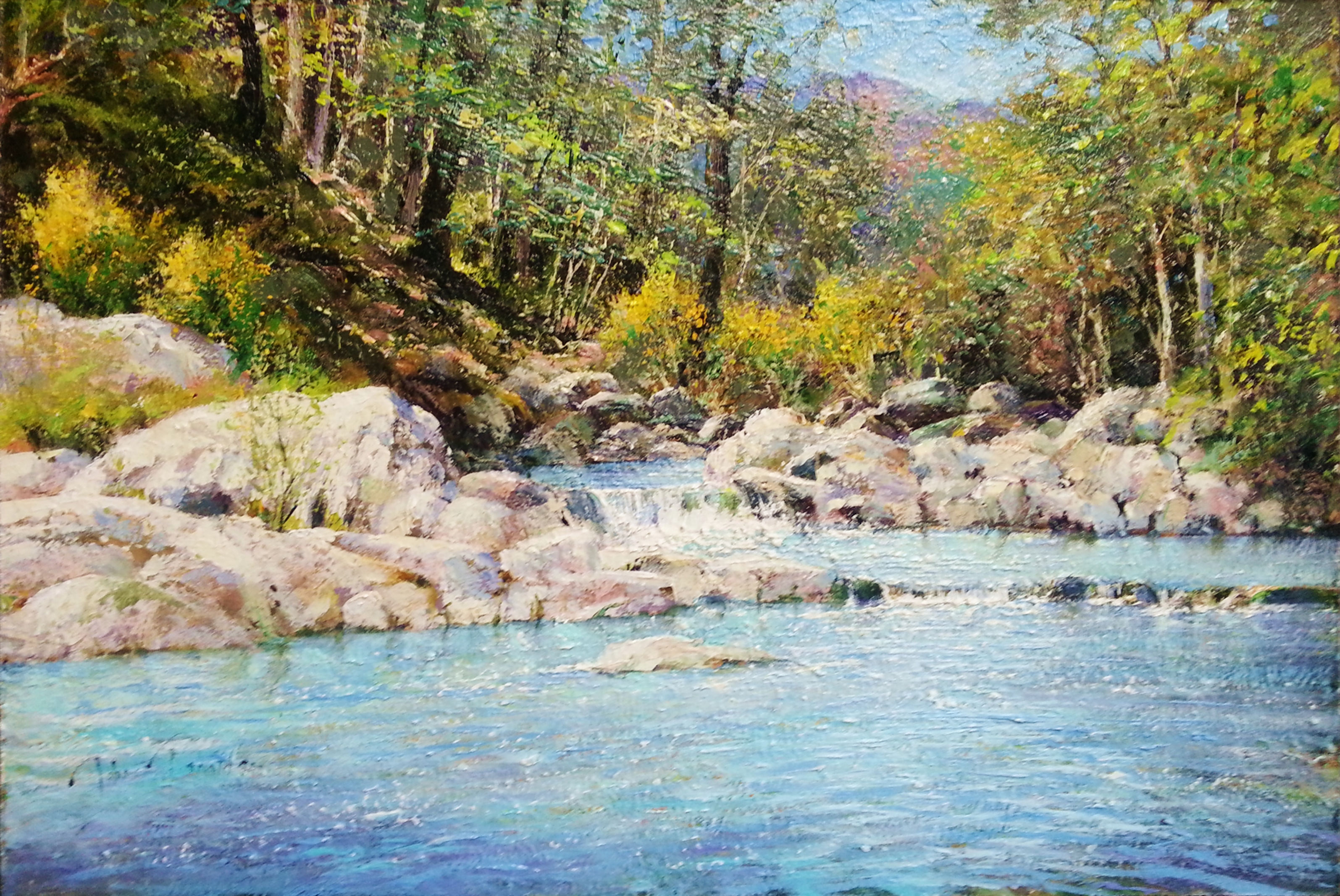 RIO TERMALE Painting