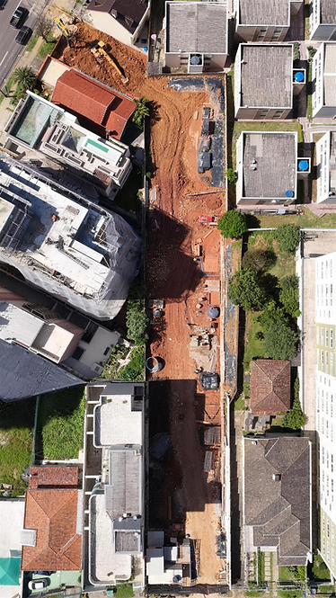 foto aerea obra vertice - outubro 26