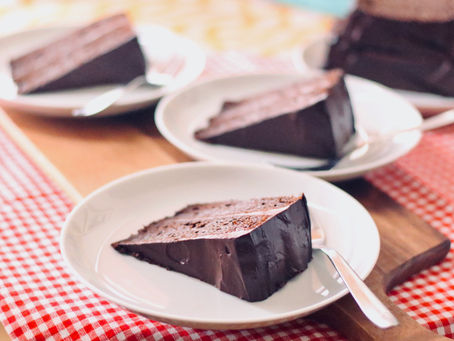 Um bolo de chocolate dos diabos!