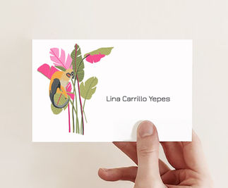 Tarjetas personalidades para niños con ilustraciones especiales