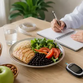 Alimentação equilibrada para ajudar no cuidado da glicemia no diabetes