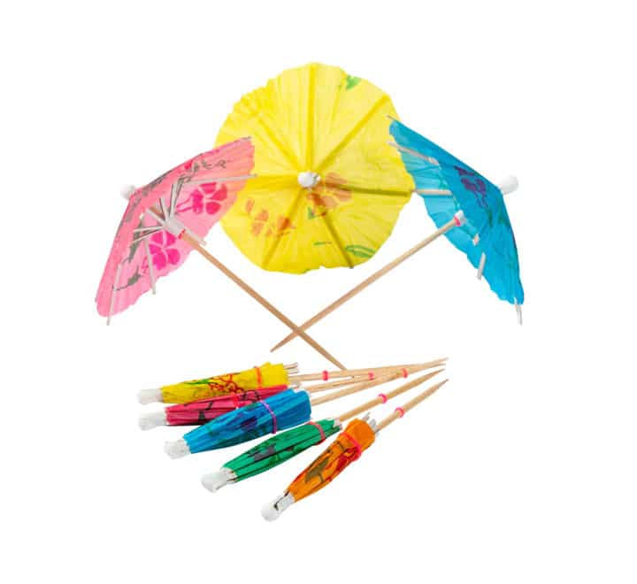 Cocktail Umbrella Toothpicks 100s