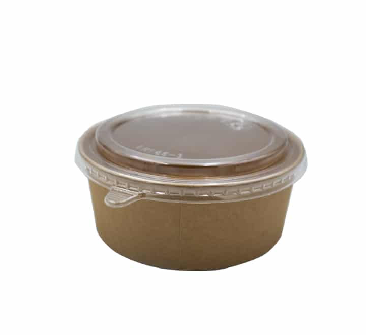 Thumbnail: Bucket Brown Container Clear Lid 1100ml
