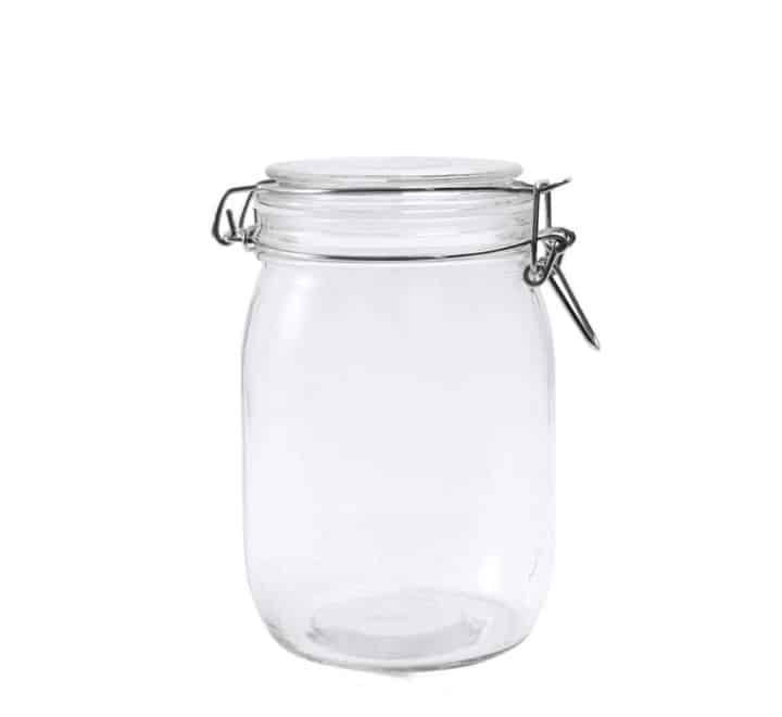 Bidon en verre 9,5x17cm