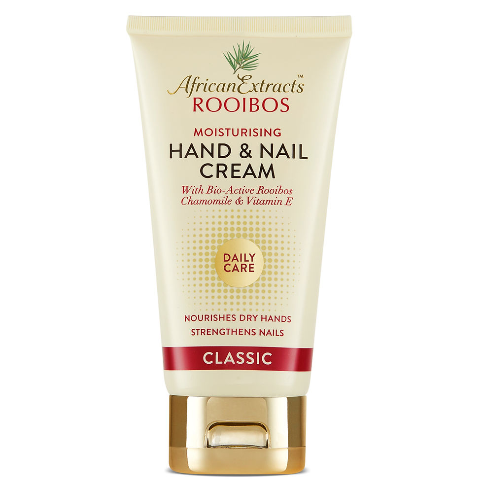 Crème hydratante pour les mains et les ongles aux extraits africains de rooibos