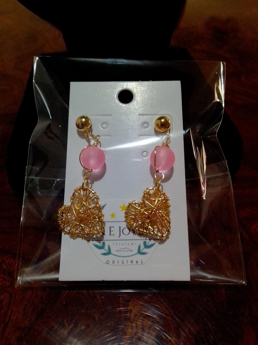 Miniatura: Aretes tejidos 