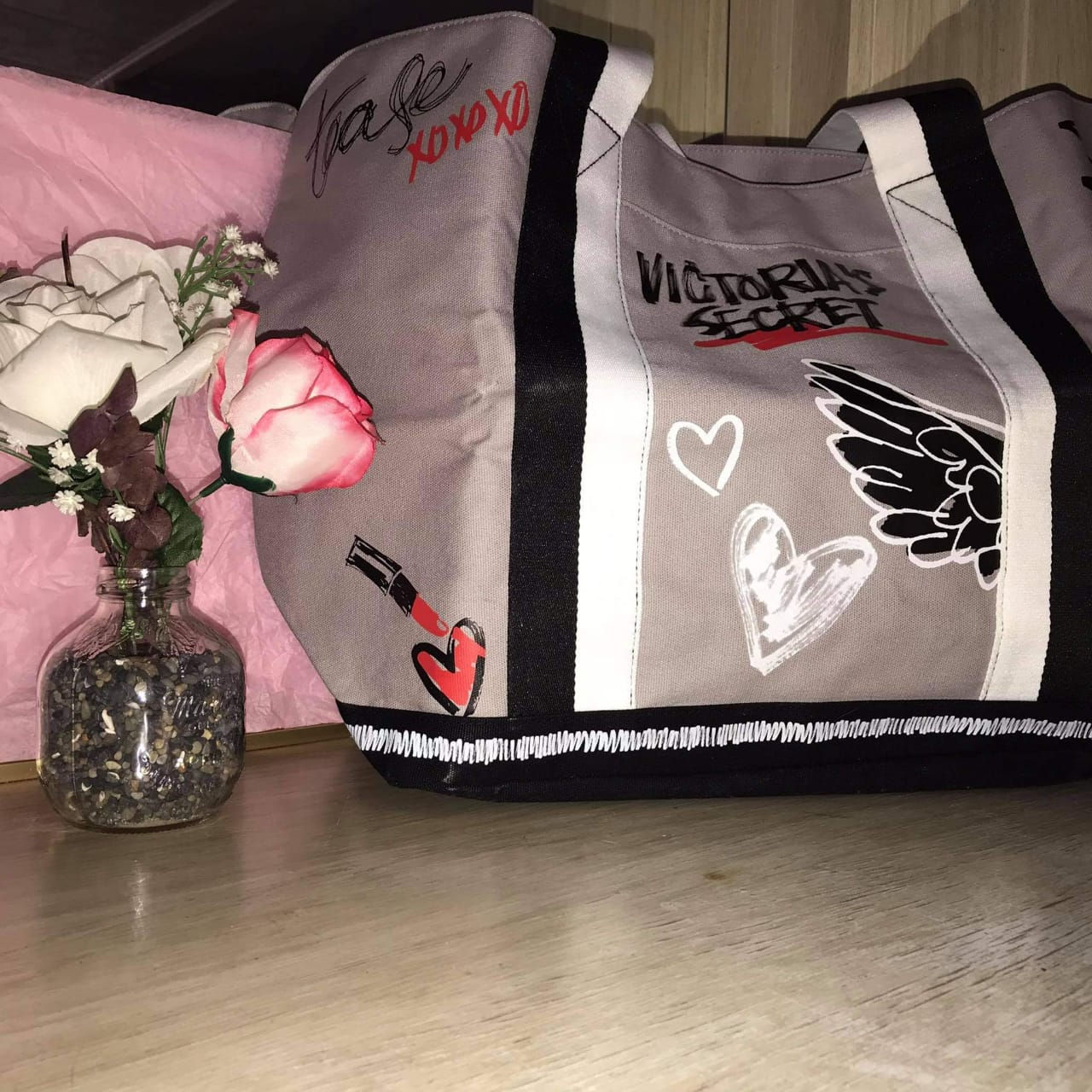 Bolsa Gris G Victoria´s Secret