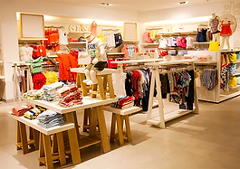 Interior of Children's Clothing Store