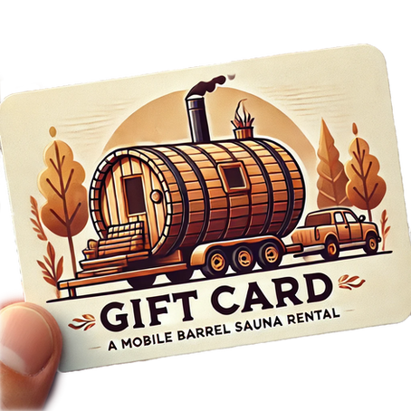 Sauna verschenken: Warum ein Fasssauna-Gutschein das perfekte Geschenk ist! 🎁