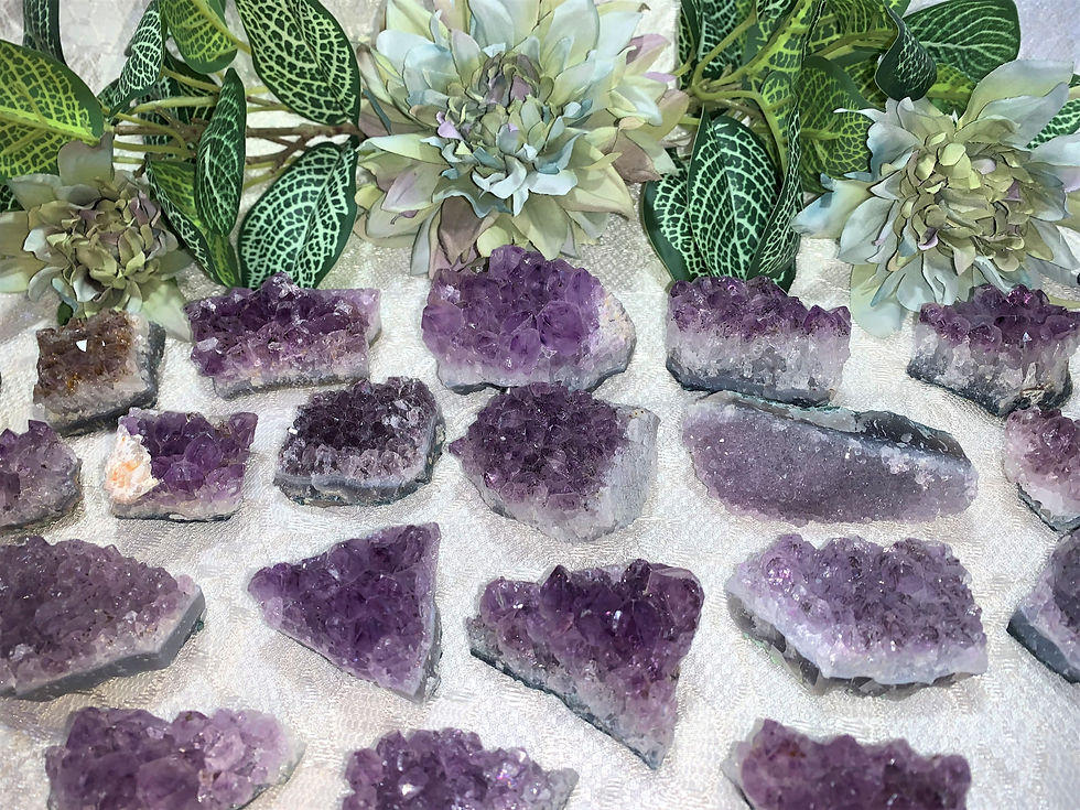 Thumbnail: Amethyst Druse Cluster Crystal