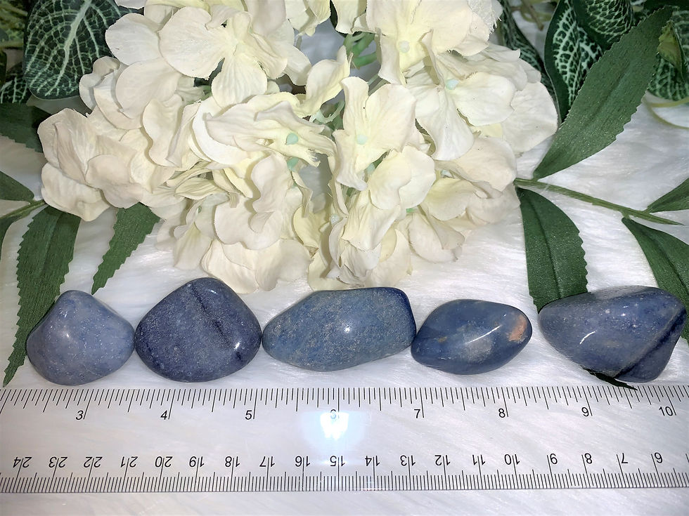 Thumbnail: Blue Quartz Tumbled Crystal